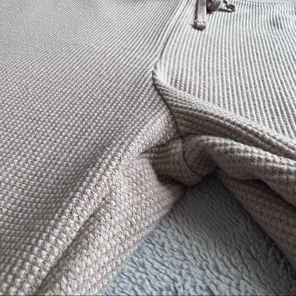 NWT Skin Leona High Rise Waffle Knit Drawstring Lounge Leggings Elm Sz 4 XL - Picture 12 of 15